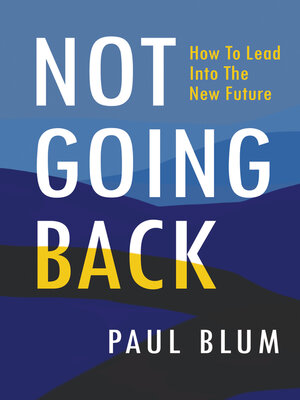 cover image of Not Going Back